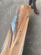 Clear Epoxy Table, River Table, Live Edge Table, Custom 86” x 17” Walnut Wood Gray Table, Marble Effect Epoxy Bench for Korrine 3 For Cheap