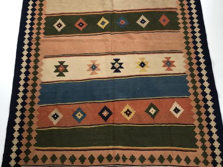 001058 Oriental Kilim Persian 5.9x8.2 For Cheap