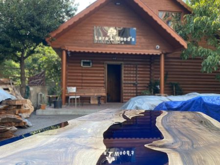 Epoxy Dining Table, Custom 60” x 30” Walnut Blue Epoxy Table, Epoxy River Table, Live Edge Table, Epoxy Resin, Custom Order for Belinda Online Hot Sale