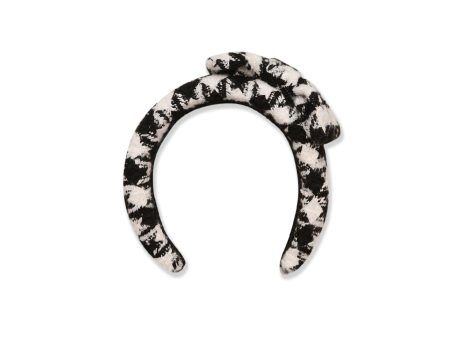 Amelia Tweed Houndstooth Headband Fashion