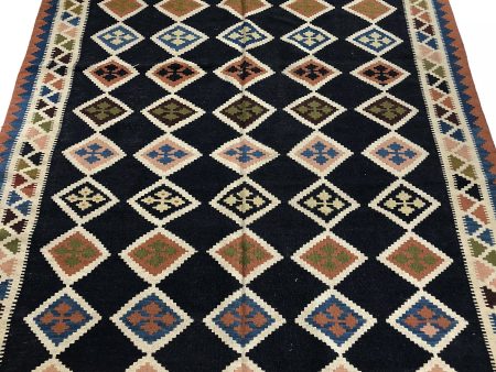 001358 Oriental Kilim Persian 5 11 X10  For Sale